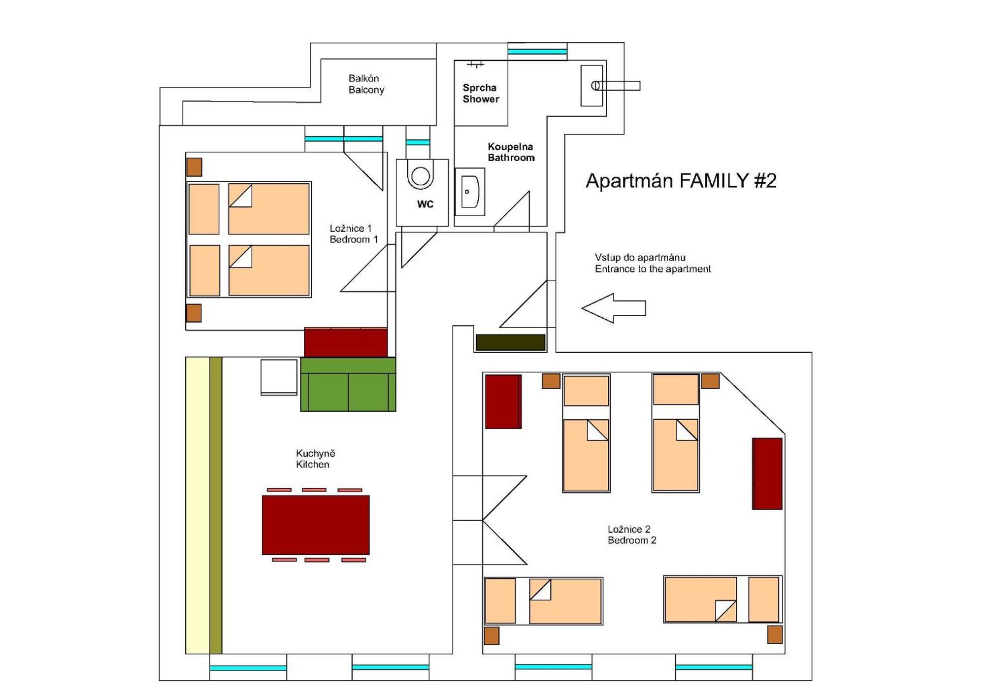 Apartmany Pod Divadlem Znojmo Bagian luar foto
