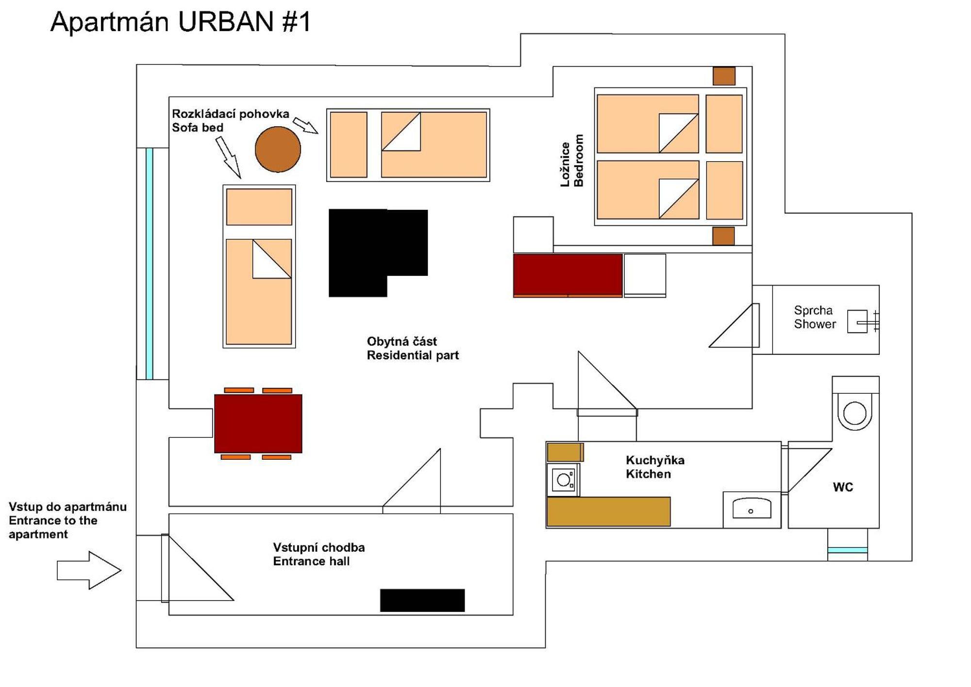 Apartmany Pod Divadlem Znojmo Bagian luar foto